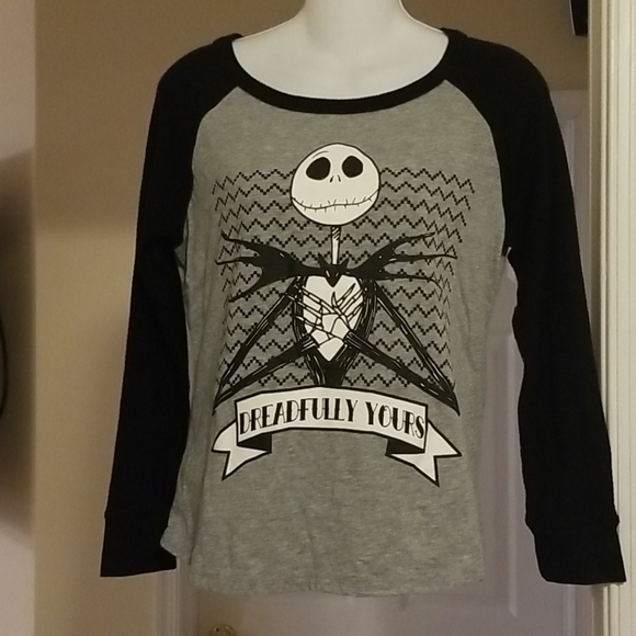 Disney Tops - Disney's jack skeleton  long sleeve shirt